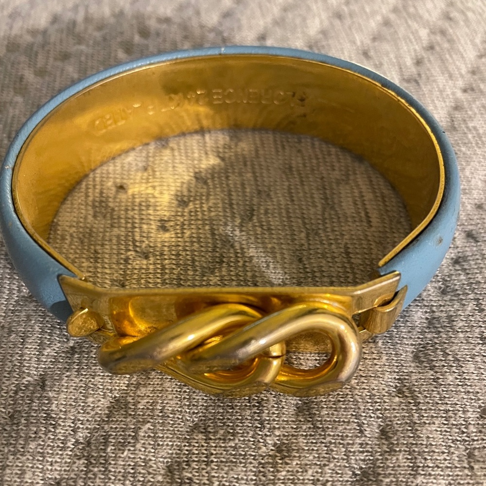 Mannelli Florence 24k gold plated Bracelet